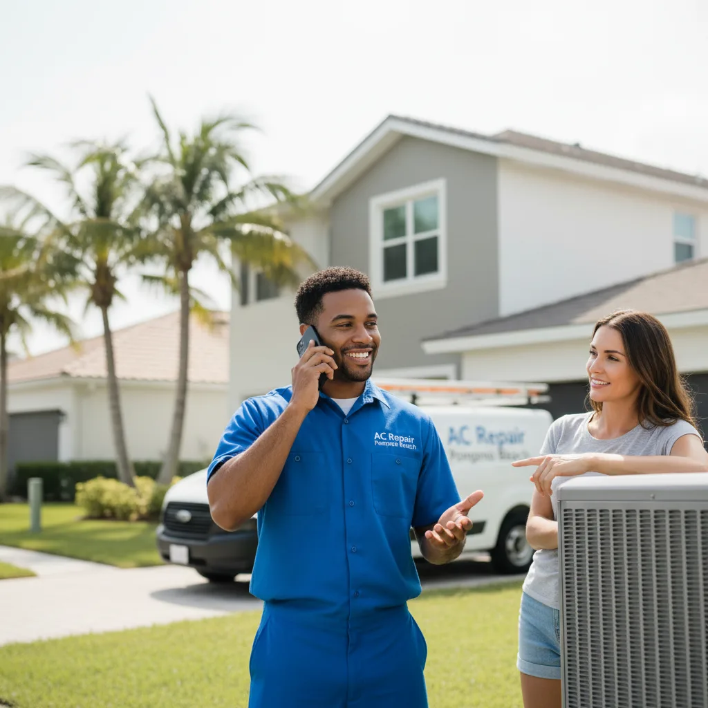 AC Repair Pompano Beach customer support in North Branford
